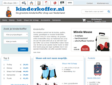 Tablet Screenshot of kinderkoffer.nl